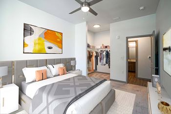 Carpeted bedrooms